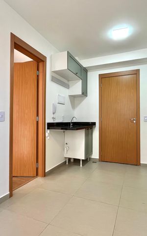 Apartamento para alugar com 25m², 1 quarto e sem vaga Apartamento para alugar com 25m², 1 quarto e sem vagaSala