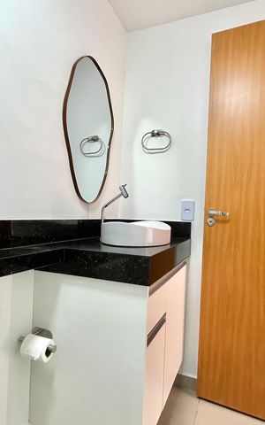 Apartamento para alugar com 25m², 1 quarto e sem vaga Apartamento para alugar com 25m², 1 quarto e sem vagaBanheiro da Suíte