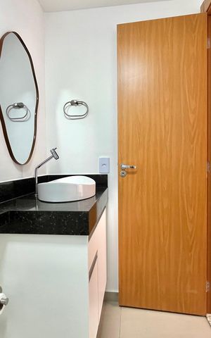 Apartamento para alugar com 25m², 1 quarto e sem vaga Apartamento para alugar com 25m², 1 quarto e sem vagaBanheiro da Suíte