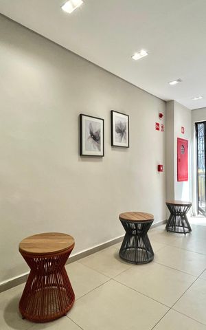 Apartamento para alugar com 25m², 1 quarto e sem vaga Apartamento para alugar com 25m², 1 quarto e sem vagaHall social