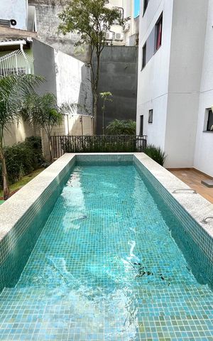 Apartamento para alugar com 25m², 1 quarto e sem vaga Apartamento para alugar com 25m², 1 quarto e sem vagaÁrea comum - Piscina