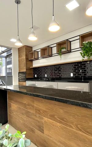 Apartamento para alugar com 25m², 1 quarto e sem vaga Apartamento para alugar com 25m², 1 quarto e sem vagaÁrea comum - Churrasqueira