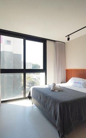 Apartamento para alugar com 45m², 1 quarto e 1 vagaSala/Quarto