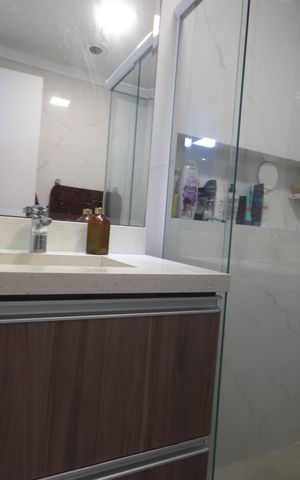 Apartamento à venda com 58m², 2 quartos e 1 vagaBanheiro