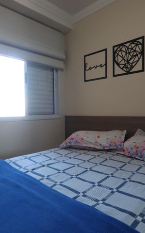 Apartamento à venda com 58m², 2 quartos e 1 vagaQuarto 1