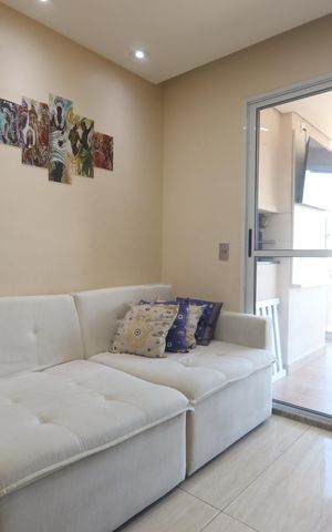 Apartamento à venda com 58m², 2 quartos e 1 vagaSala