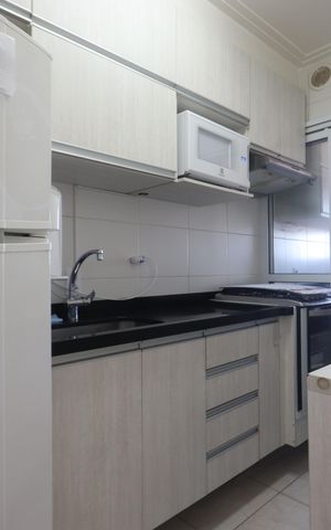 Apartamento à venda com 58m², 2 quartos e 1 vagaCozinha
