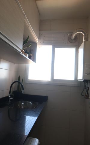 Apartamento à venda com 58m², 2 quartos e 1 vagaLavanderia
