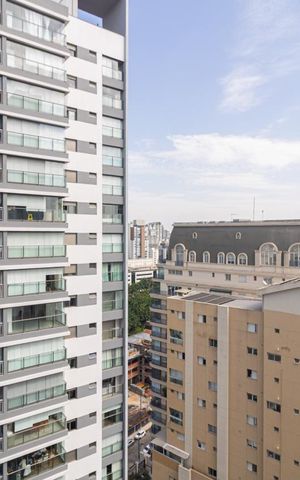Studio para alugar com 25m², 1 quarto e sem vaga Studio para alugar com 25m², 1 quarto e sem vagaVaranda