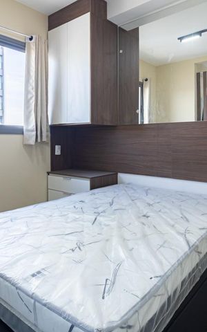 Studio para alugar com 25m², 1 quarto e sem vaga Studio para alugar com 25m², 1 quarto e sem vagaQuarto