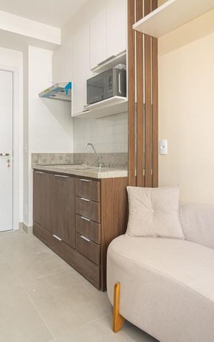 Studio para alugar com 25m², 1 quarto e sem vaga