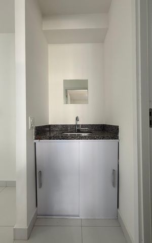 Apartamento para alugar com 29m², 1 quarto e sem vaga