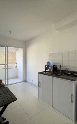 Apartamento para alugar com 29m², 1 quarto e sem vaga