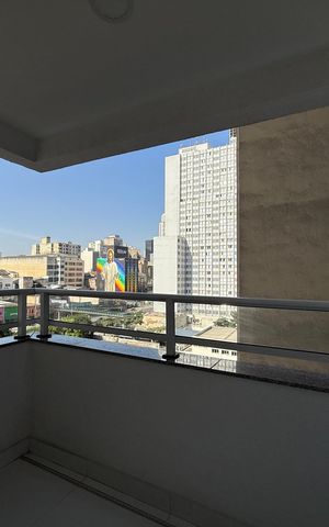 Apartamento para alugar com 29m², 1 quarto e sem vaga