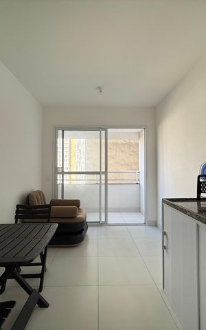 Apartamento para alugar com 29m², 1 quarto e sem vaga