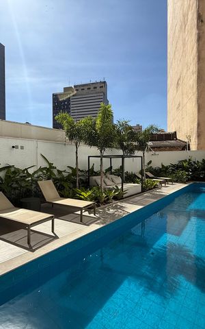 Apartamento para alugar com 29m², 1 quarto e sem vaga