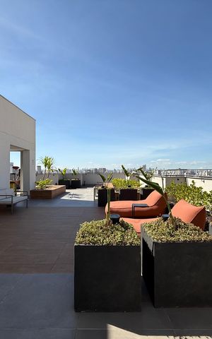 Apartamento para alugar com 29m², 1 quarto e sem vaga