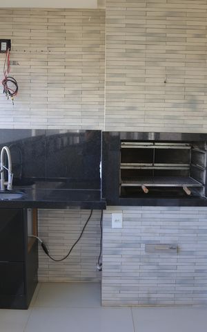 Apartamento para alugar com 145m², 3 quartos e 2 vagasVaranda - churrasqueira