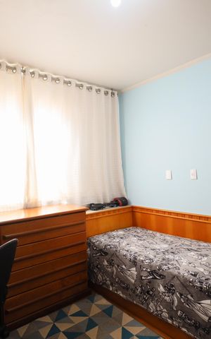 Apartamento à venda com 106m², 4 quartos e 1 vagaQuarto 2
