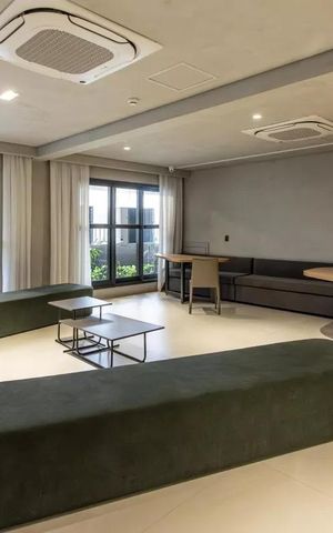 Apartamento para alugar com 45m², 1 quarto e 1 vaga Apartamento para alugar com 45m², 1 quarto e 1 vagaÁrea comum