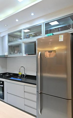 Apartamento à venda com 73m², 2 quartos e 2 vagasCozinha