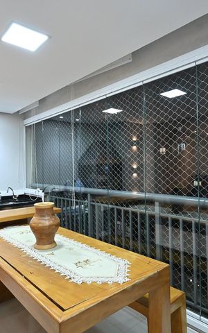 Apartamento à venda com 73m², 2 quartos e 2 vagasVaranda