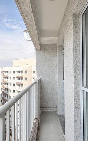 Apartamento para alugar com 38m², 2 quartos e sem vaga Apartamento para alugar com 38m², 2 quartos e sem vagaVaranda