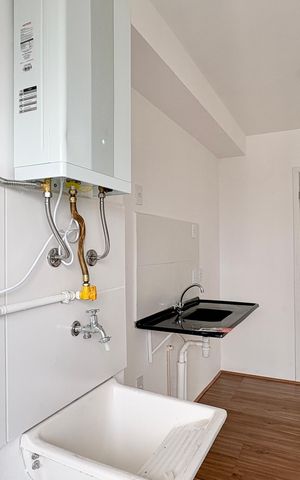 Apartamento para alugar com 38m², 2 quartos e sem vaga Apartamento para alugar com 38m², 2 quartos e sem vagaÁrea de Serviço