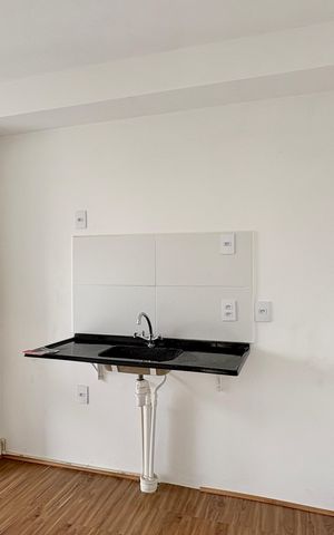 Apartamento para alugar com 38m², 2 quartos e sem vaga Apartamento para alugar com 38m², 2 quartos e sem vagaCozinha