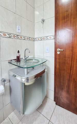 Casa para alugar com 150m², 3 quartos e 1 vaga Casa para alugar com 150m², 3 quartos e 1 vagaBanheiro da Suíte