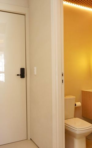 Apartamento para alugar com 135m², 4 quartos e 3 vagas Apartamento para alugar com 135m², 4 quartos e 3 vagasLavabo da sala