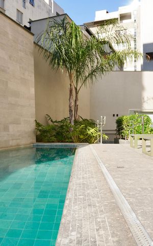 Apartamento para alugar com 135m², 4 quartos e 3 vagas Apartamento para alugar com 135m², 4 quartos e 3 vagasÁrea comum - Piscina