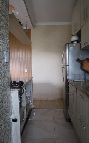 Apartamento para alugar com 62m², 2 quartos e 1 vagaCozinha e Área de Serviço