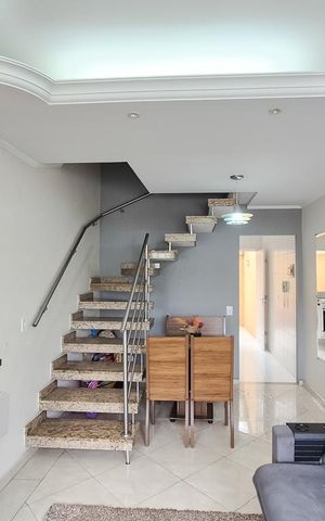 Casa de condomínio à venda com 74m², 2 quartos e 1 vaga Casa de condomínio à venda com 74m², 2 quartos e 1 vagaSala