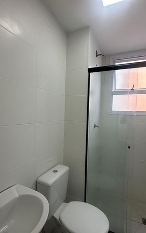 Apartamento à venda com 45m², 2 quartos e 1 vaga Apartamento à venda com 45m², 2 quartos e 1 vagaBanheiro