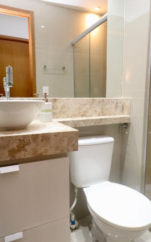 Apartamento para alugar com 52m², 2 quartos e 1 vaga Apartamento para alugar com 52m², 2 quartos e 1 vagaBanheiro