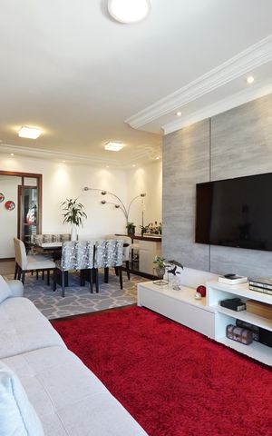 Apartamento à venda com 136m², 4 quartos e 2 vagasSala