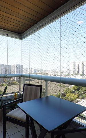Apartamento à venda com 136m², 4 quartos e 2 vagasVaranda