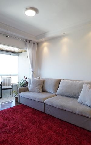 Apartamento à venda com 136m², 4 quartos e 2 vagasSala