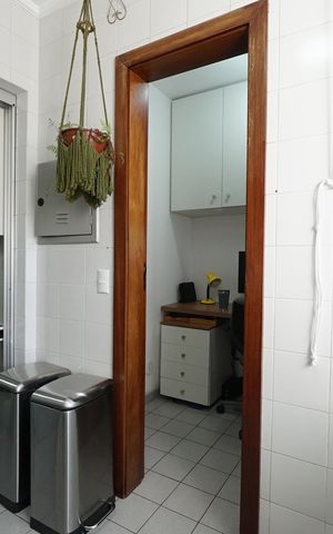 Apartamento à venda com 136m², 4 quartos e 2 vagasÁrea de Serviço