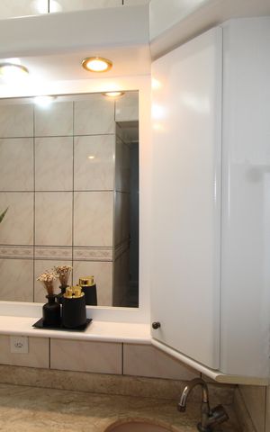 Casa para alugar com 248m², 3 quartos e 3 vagasBanheiro da Suíte 1