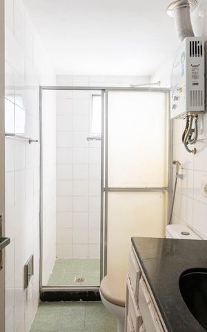Apartamento para alugar com 69m², 1 quarto e 1 vagaBanheiro social