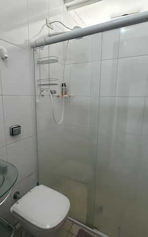 Apartamento para alugar com 51m², 1 quarto e 1 vaga Apartamento para alugar com 51m², 1 quarto e 1 vagaBanheiro 2