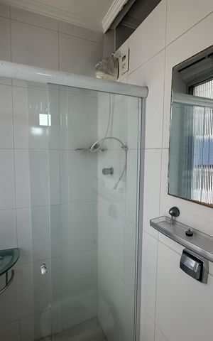 Apartamento para alugar com 51m², 1 quarto e 1 vaga Apartamento para alugar com 51m², 1 quarto e 1 vagaBanheiro 1