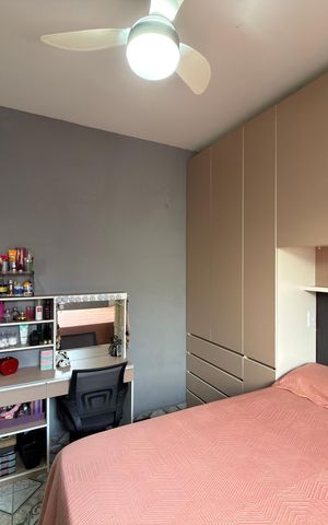 Casa para alugar com 125m², 2 quartos e 2 vagasSuíte 1