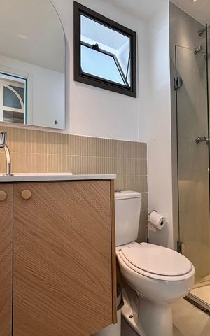 Studio para alugar com 39m², 1 quarto e sem vaga Studio para alugar com 39m², 1 quarto e sem vagaBanheiro