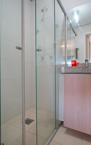 Apartamento para alugar com 80m², 2 quartos e 2 vagasBanheiro da Suíte