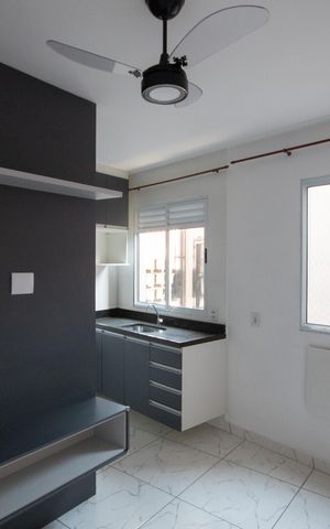 Apartamento para alugar com 32m², 1 quarto e sem vaga Apartamento para alugar com 32m², 1 quarto e sem vagaSala / Cozinha