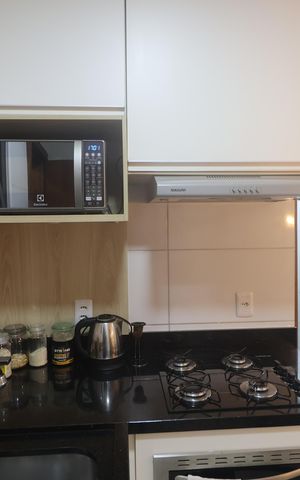 Casa de condomínio para alugar com 70m², 2 quartos e 1 vagaCozinha - Armários