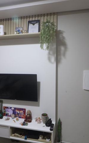 Casa de condomínio para alugar com 70m², 2 quartos e 1 vagaSala